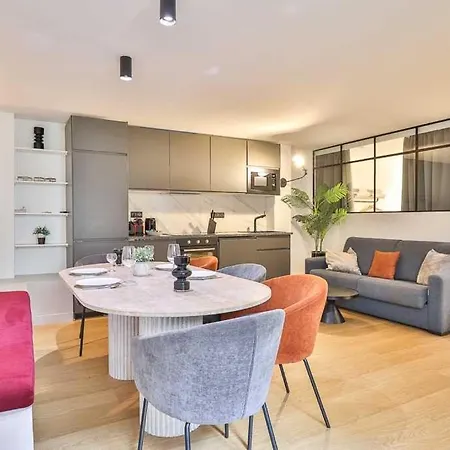 Beautifully & Design For 10p - 5min From The Marais Appartamento